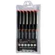 OHTO Graphic Liner Rollerball Drawing Pen Assorted Set of 6 by OHTO at Cult Pens
