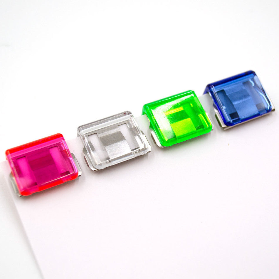 OHTO Slide Clipper Large Clips Assorted Set of 7 by OHTO at Cult Pens