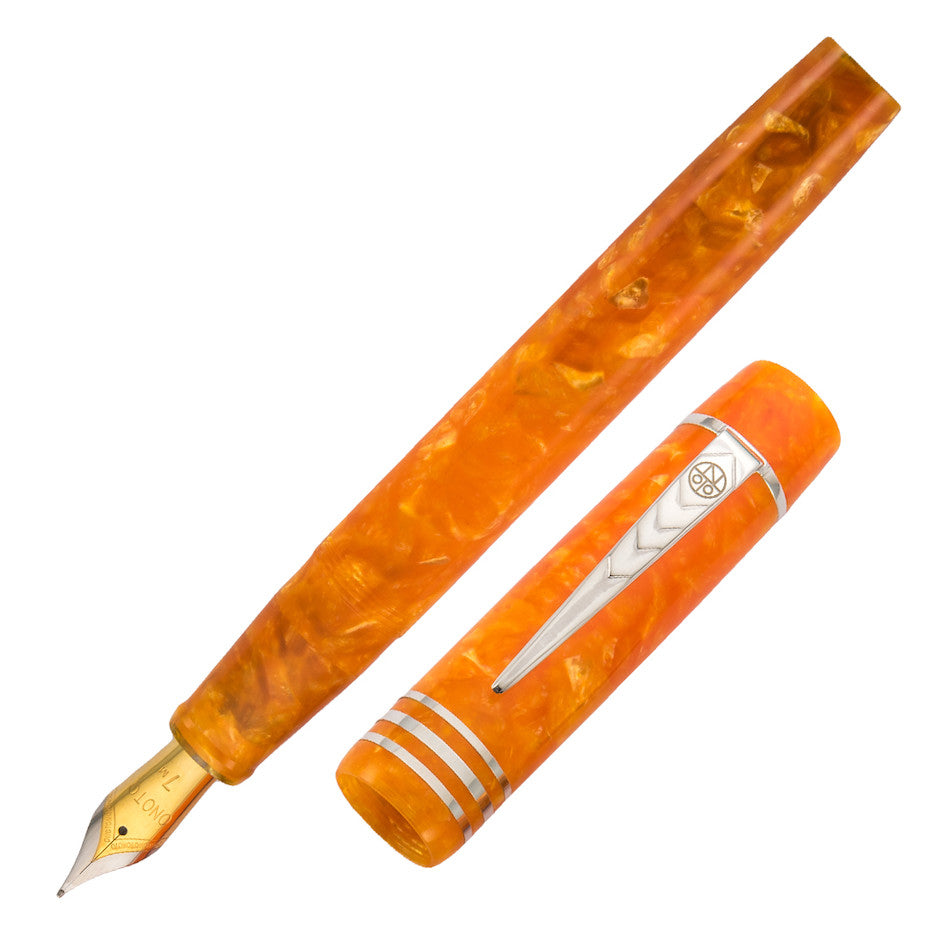 Onoto Magna Classic Fountain Pen Orange Pearl by Onoto at Cult Pens