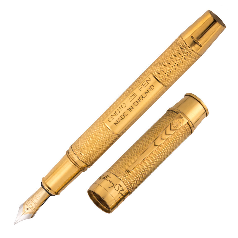Onoto Shakespeare Fountain Pen Vermeil Limited Edition by Onoto at Cult Pens
