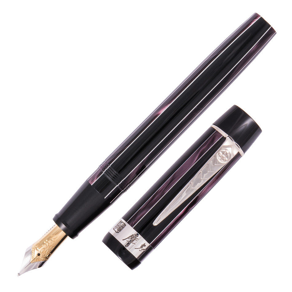 Onoto King's College Fountain Pen Xu Zhimo Pinstripe Limited Edition by Onoto at Cult Pens