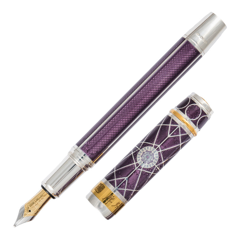 Onoto King's College Fountain Pen Xu Zhimo Sterling Silver Limited Edition by Onoto at Cult Pens