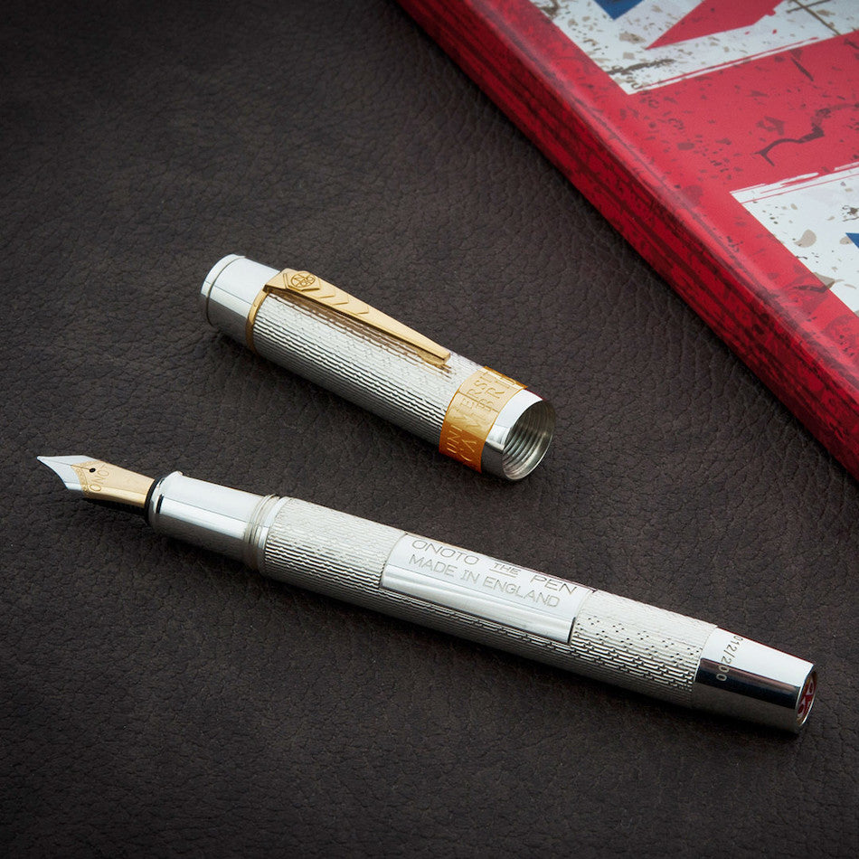 Onoto University of Cambridge Fountain Pen Sterling Silver by Onoto at Cult Pens