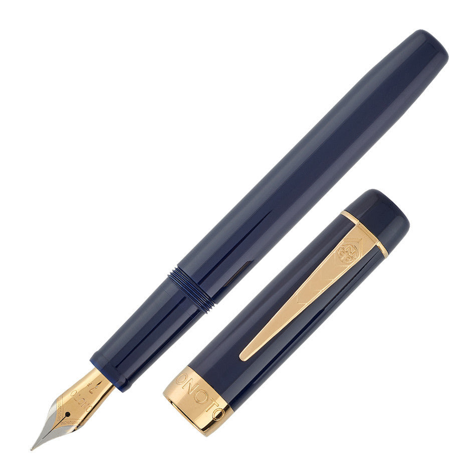 Onoto Scholar Fountain Pen Blue with Gold Trim by Onoto at Cult Pens