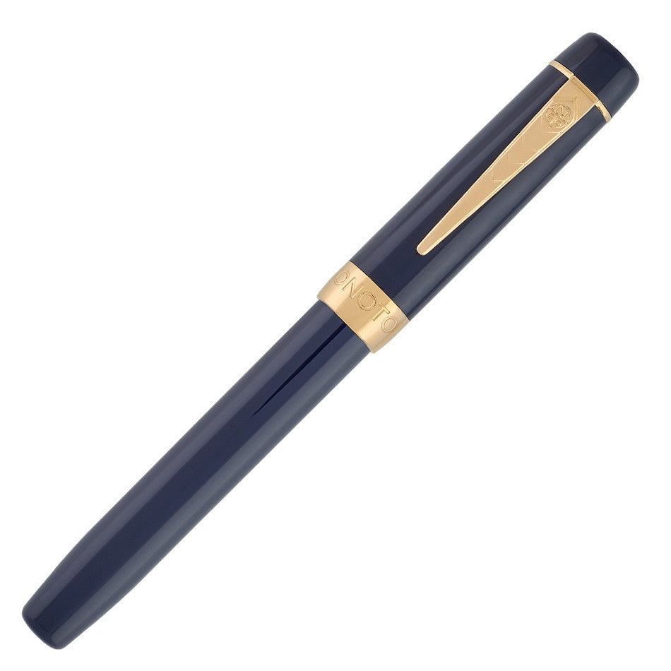 Onoto Scholar Fountain Pen Blue with Gold Trim by Onoto at Cult Pens