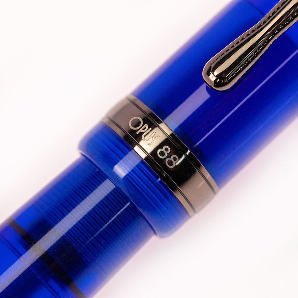 Opus 88 Jazz Transparent Blue by Opus 88 at Cult Pens