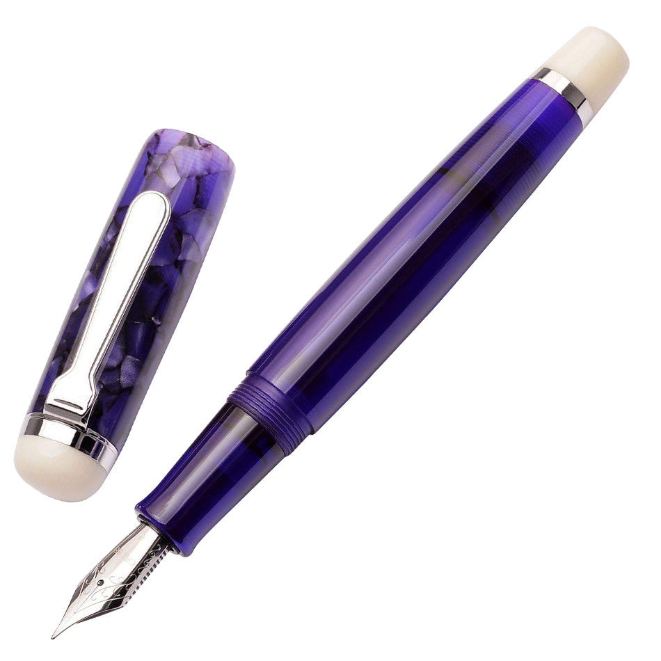 Opus 88 Omar Eye Dropper Fountain Pen Purple by Opus 88 at Cult Pens