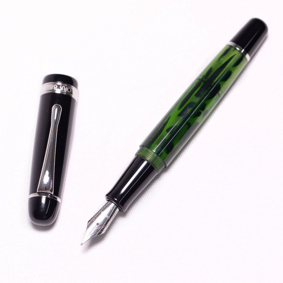 Opus 88 Jazz Fountain Pen Green by Opus 88 at Cult Pens