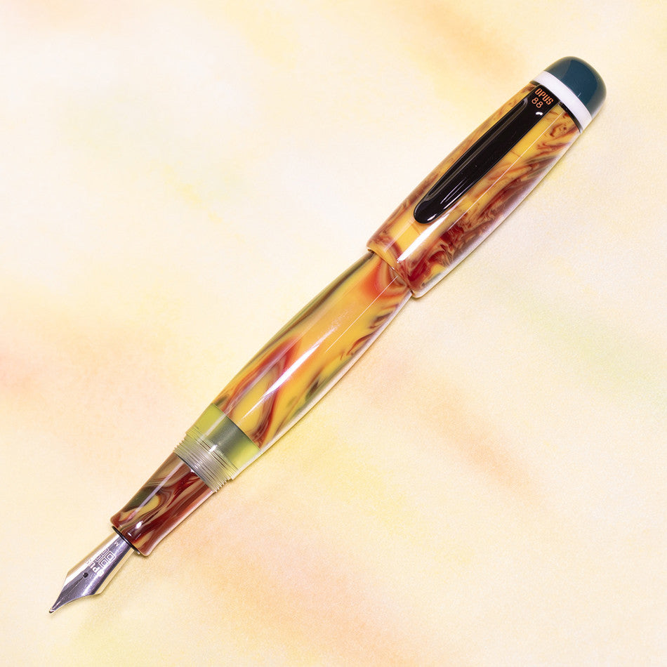 Opus 88 Bela Eye Dropper Fountain Pen Green by Opus 88 at Cult Pens