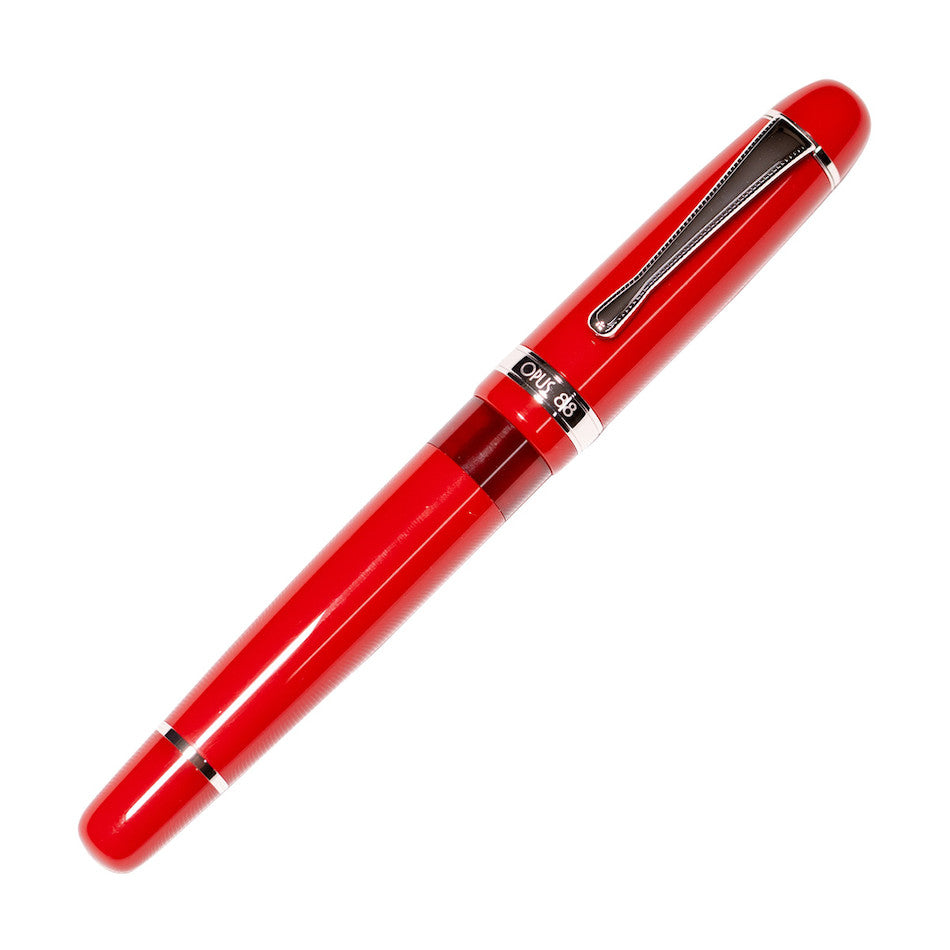 Opus 88 Jazz Color Fountain Pen Red by Opus 88 at Cult Pens