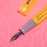 Opus 88 Demonstrator Eye Dropper Fountain Pen Yellow by Opus 88 at Cult Pens