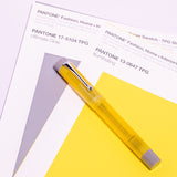 Opus 88 Demonstrator Eye Dropper Fountain Pen Yellow by Opus 88 at Cult Pens