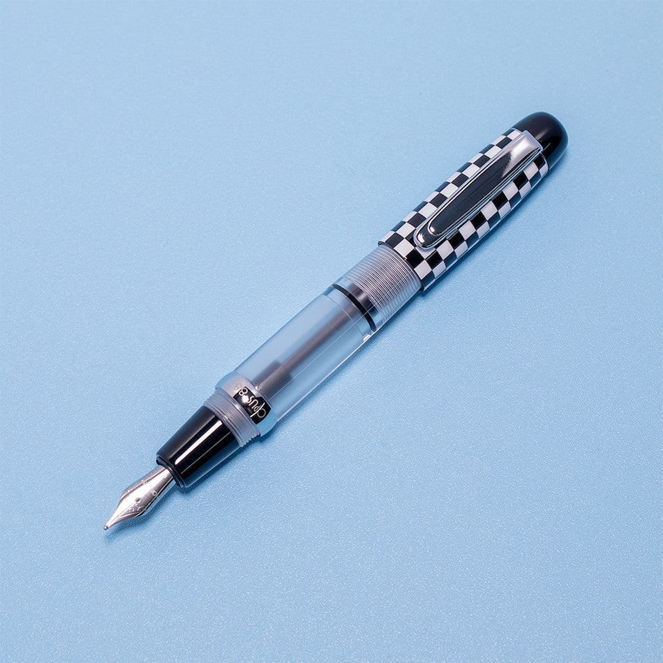 Opus 88 Mini Pocket Pen Fountain Pen Check by Opus 88 at Cult Pens