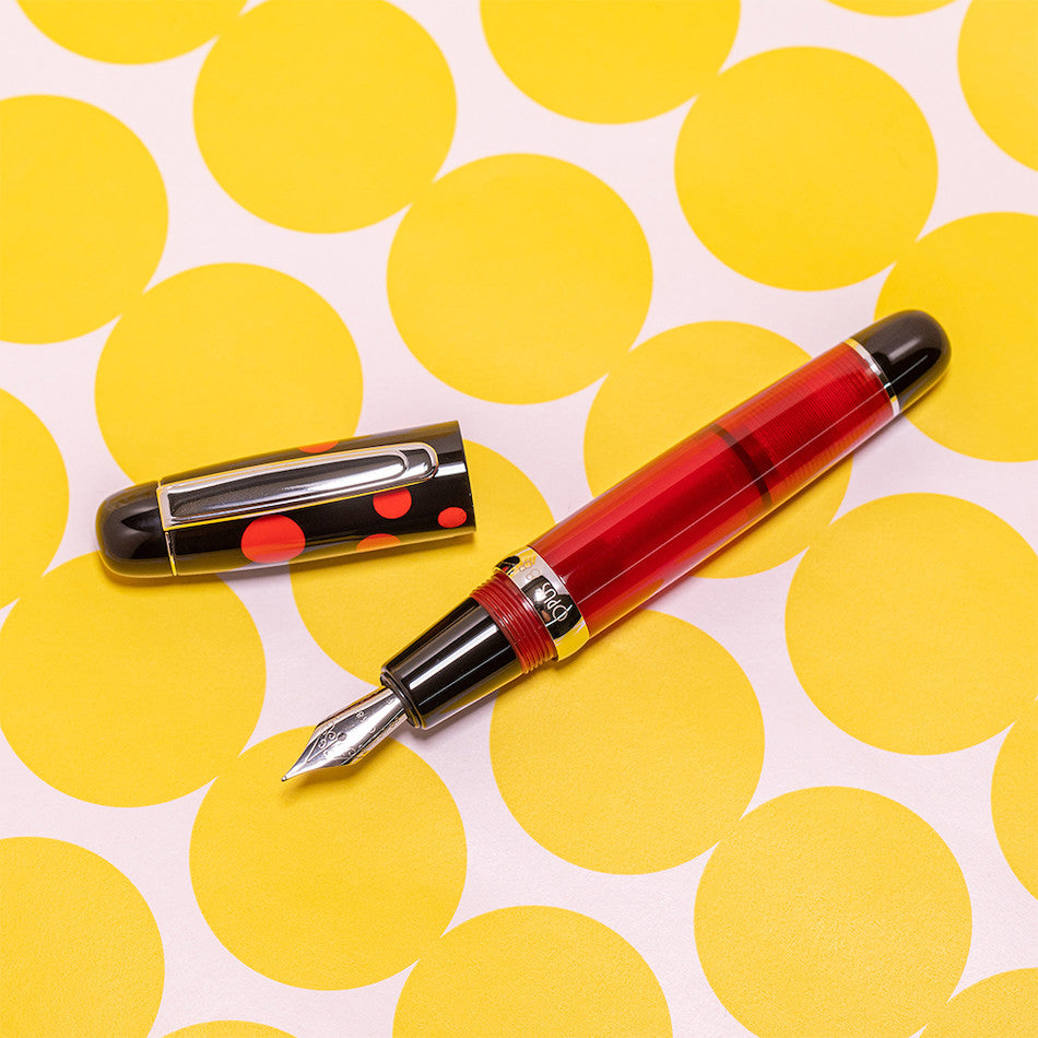 Opus 88 Mini Pocket Pen Fountain Pen Ladybug by Opus 88 at Cult Pens