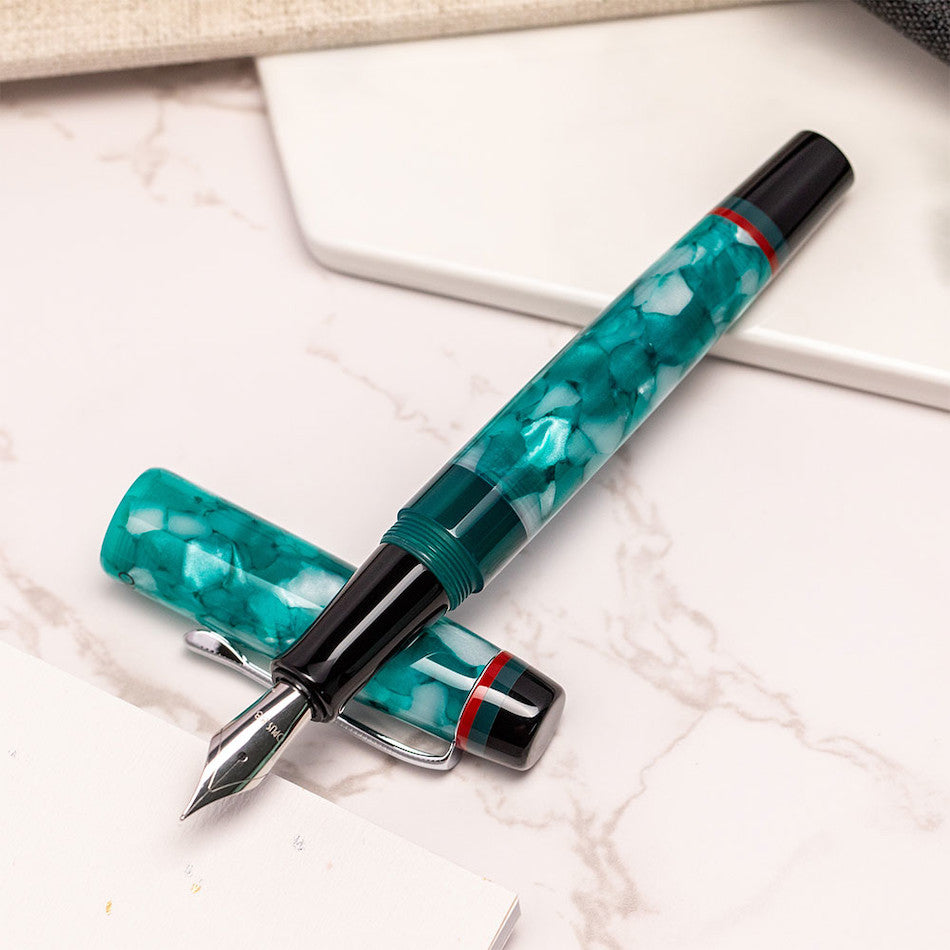 Opus 88 Minty Fountain Pen Light Blue by Opus 88 at Cult Pens