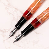 Opus 88 Minty Fountain Pen Orange by Opus 88 at Cult Pens