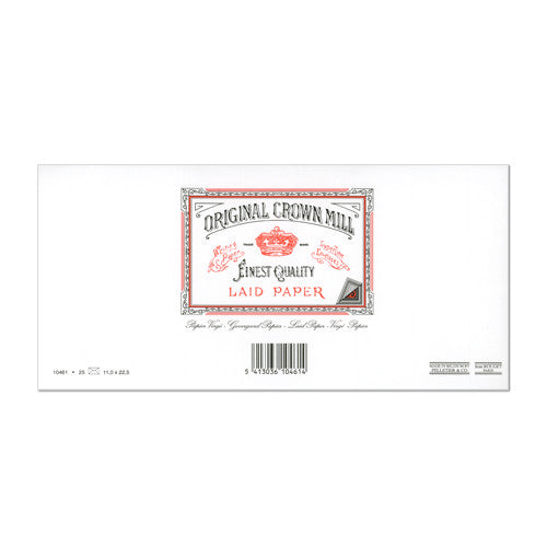 Original Crown Mill Classic Laid Lined Envelopes C6/5 (DL) by Original Crown Mill at Cult Pens