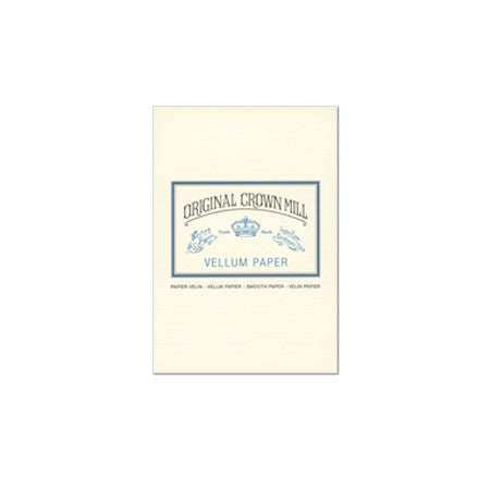 Original Crown Mill Vellum Writing Pad A5 by Original Crown Mill at Cult Pens