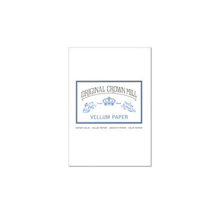 Original Crown Mill Vellum Writing Pad A5 by Original Crown Mill at Cult Pens