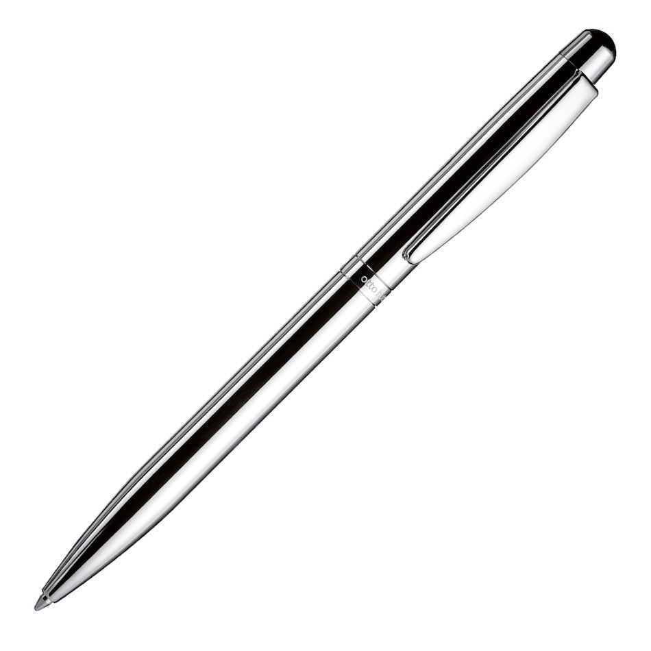 Otto Hutt Design 02 Ballpoint Pen Silver by Otto Hutt at Cult Pens