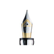 Otto Hutt Design 06 Fountain Pen Nib Platinum Plated Bicolour by Otto Hutt at Cult Pens