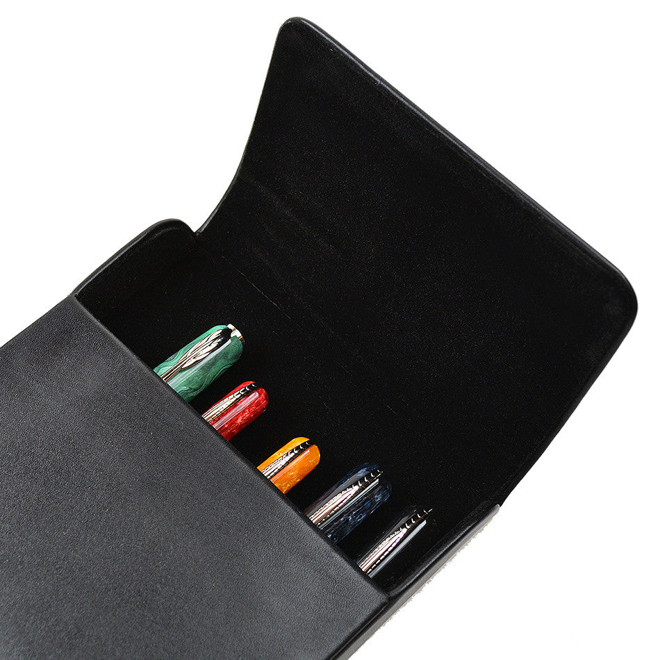 Pineider Leather Case for 6 Pens by Pineider at Cult Pens