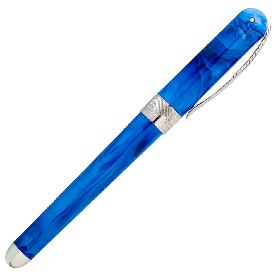 Pineider Avatar UR 2019 Rollerball Pen Neptune Blue by Pineider at Cult Pens