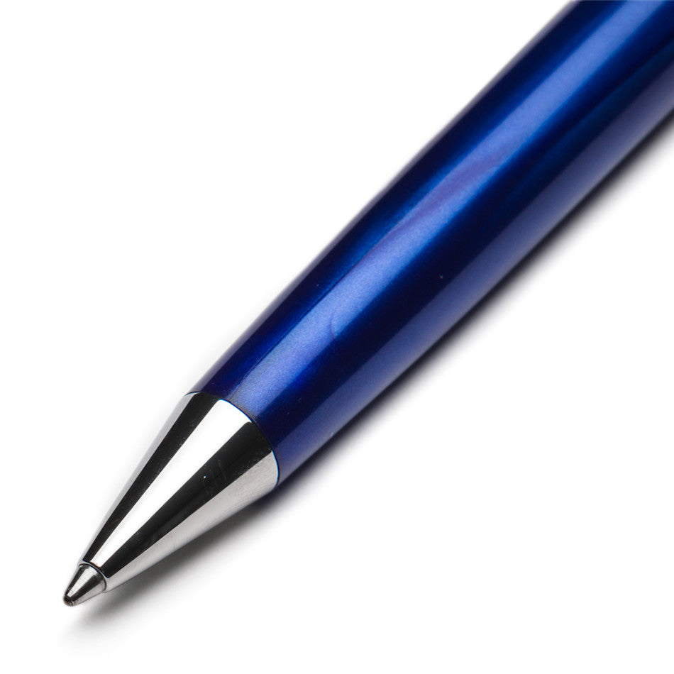 Pineider Full Metal Jacket Ballpoint Pen Lightning Blue by Pineider at Cult Pens