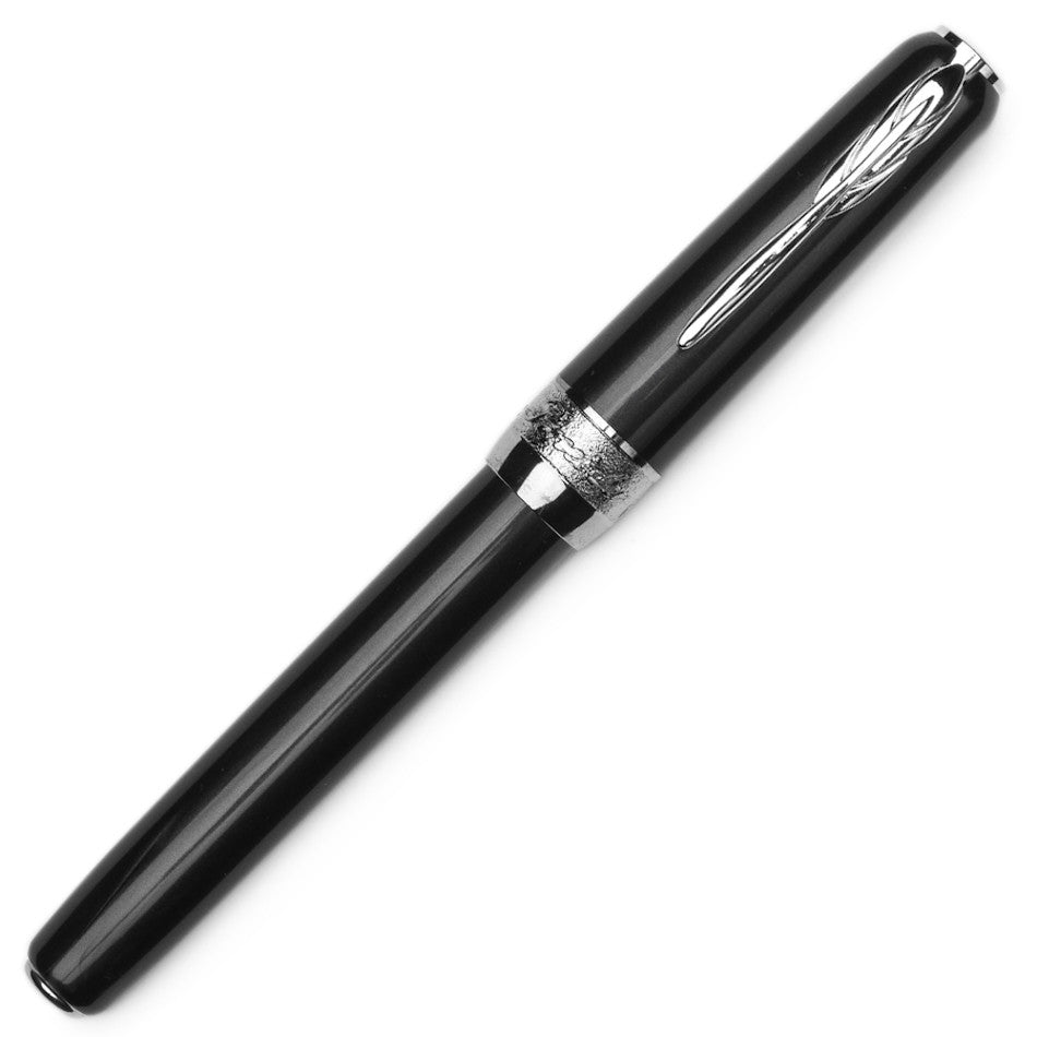 Pineider Full Metal Jacket Rollerball Pen Midnight Black by Pineider at Cult Pens