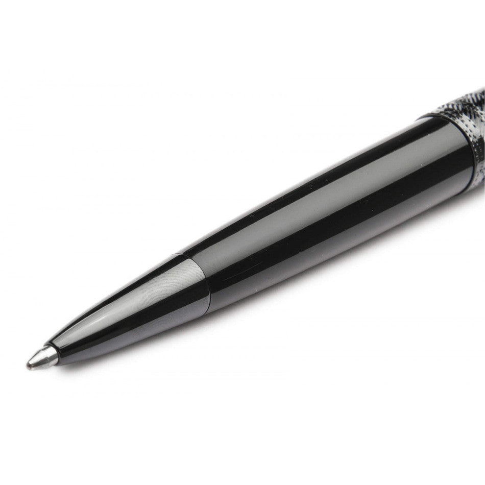Pineider Avatar UR Glossy Black Ballpoint Pen by Pineider at Cult Pens
