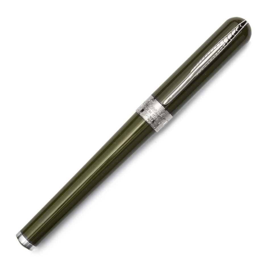 Pineider Avatar UR Personal Fountain Pen Military Green by Pineider at Cult Pens