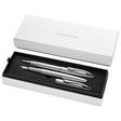 Pelikan Jazz Noble Elegance Fountain Pen and Ballpoint Pen Set Silver by Pelikan at Cult Pens