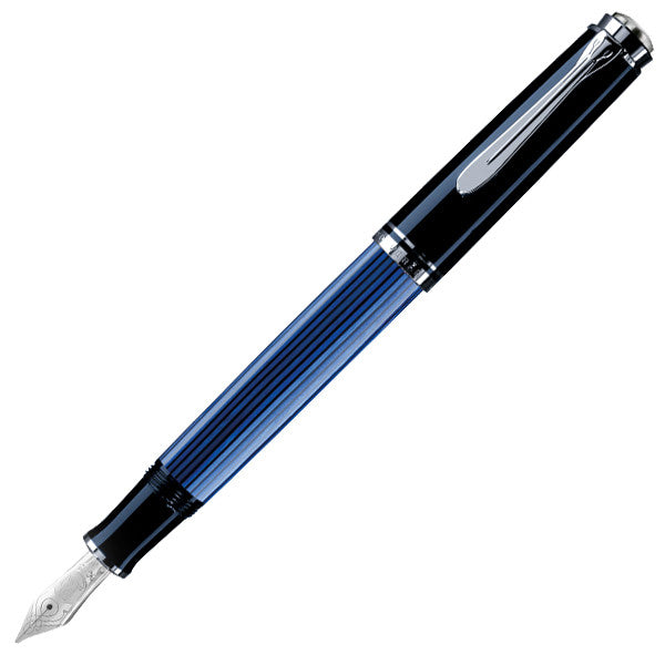 Pelikan Souveran M805 Fountain Pen Black / Blue by Pelikan at Cult Pens