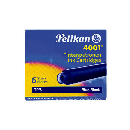 Pelikan 4001 TP/6 Ink Cartridges by Pelikan at Cult Pens