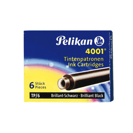 Pelikan 4001 TP/6 Ink Cartridges by Pelikan at Cult Pens