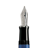 Pelikan Souveran M405 Fountain Pen Blue/Black by Pelikan at Cult Pens
