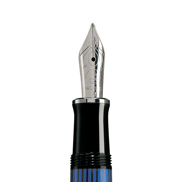 Pelikan Souveran M405 Fountain Pen Blue/Black by Pelikan at Cult Pens