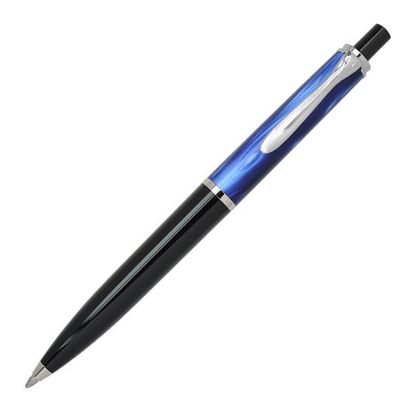 Pelikan Classic K205 Blue Marbled Ballpoint Pen by Pelikan at Cult Pens