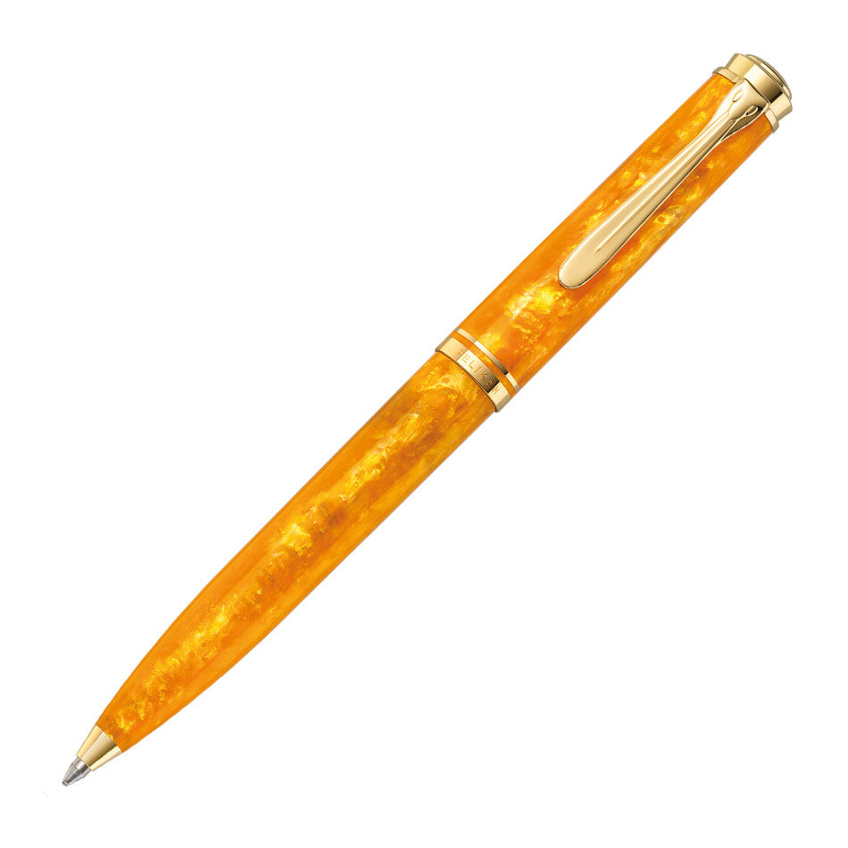 Pelikan Souveran K600 Ballpoint Pen Vibrant Orange Special Edition by Pelikan at Cult Pens