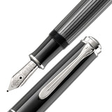 Pelikan Souveran M605 Fountain Pen Stresemann Anthracite by Pelikan at Cult Pens