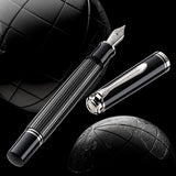 Pelikan Souveran M605 Fountain Pen Stresemann Anthracite by Pelikan at Cult Pens