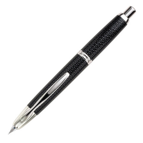 Pilot Capless Fountain Pen Carbonesque Black by Pilot at Cult Pens