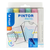Pilot Pintor Marker Pen Bullet Tip Medium Assorted Set of 6 by Pilot at Cult Pens