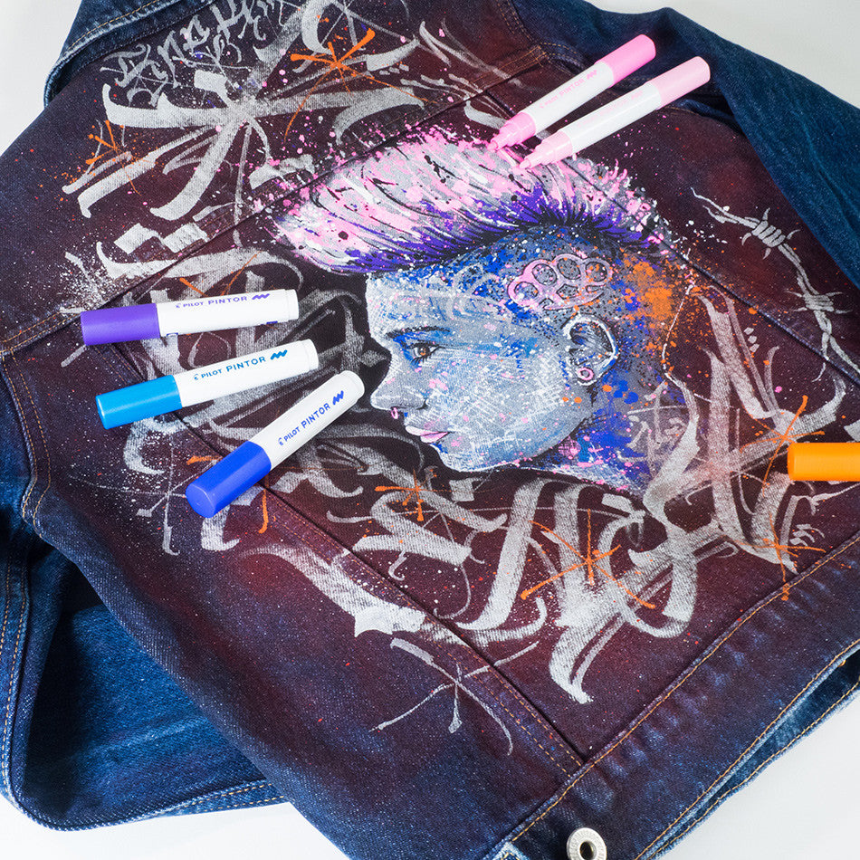 Pilot Pintor Marker Pen Bullet Tip Medium Assorted Set of 6 by Pilot at Cult Pens