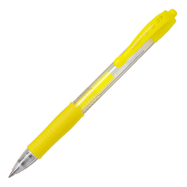 Pilot G2 Neon Retractable Gel Rollerball Pen by Pilot at Cult Pens