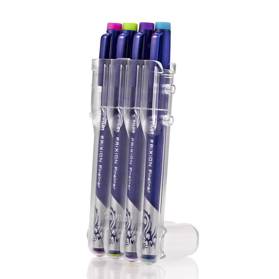 Pilot FriXion Erasable Fineliner Assorted Set of 4 by Pilot at Cult Pens
