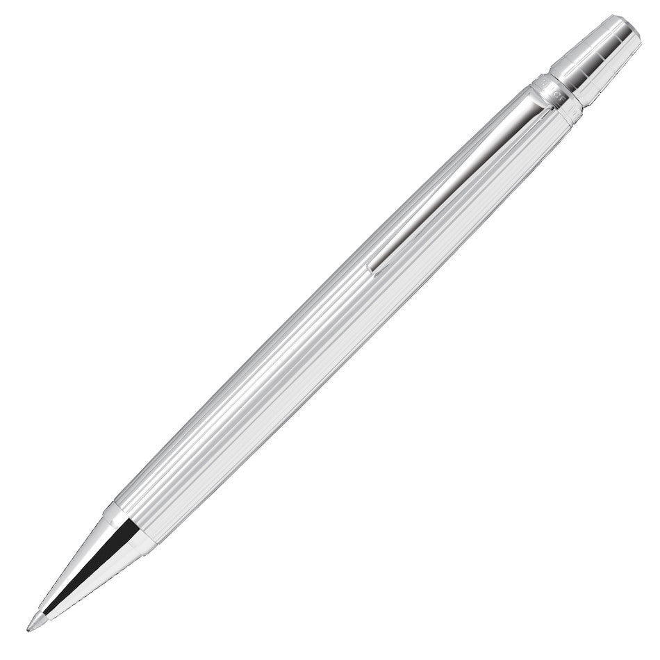 Pilot Raiz Ballpoint Pen Medium Silver Stripe by Pilot at Cult Pens