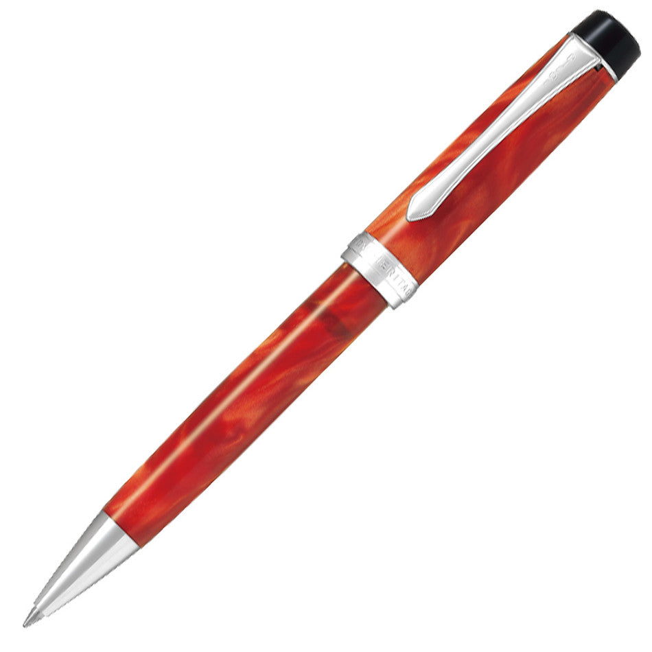 Pilot Custom Heritage SE Ballpoint Pen Orange by Pilot at Cult Pens