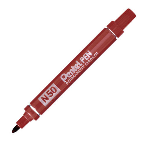 Pentel N50 Permanent Marker Pen Bullet Tip by Pentel at Cult Pens
