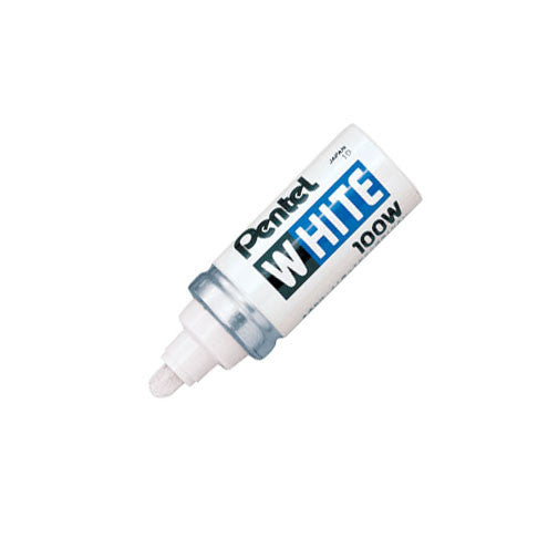Pentel White Marker Pen Broad 100W by Pentel at Cult Pens
